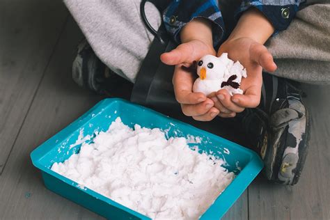 fake snow on clothes|how to clean fake snow.